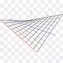 圆锥几何锥三角形平面三角形