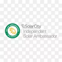 太阳城标志可再生能源太阳能-太阳能家居