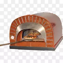 木制烤箱比萨饼，木制炉子，壁炉，比萨饼
