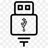 安全令牌计算机图标usb-usb下摆错误