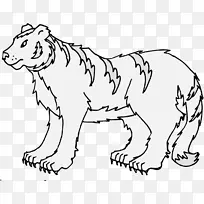 大猫纹章艺术孟加拉虎猫虎艺术