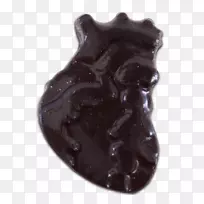 巧克力糖果解剖心脏-巧克力