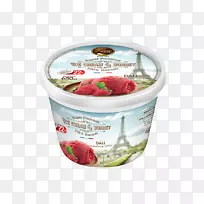 草莓冰淇淋冰糕牛奶-草莓