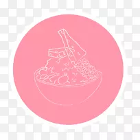粉红m圈rtv粉红字体-泰国甜点