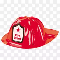 消防队员头盔派对帽消防队队长-消防队员
