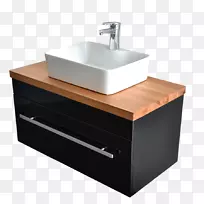 金属陶瓷浴室橱柜防水柜木顶