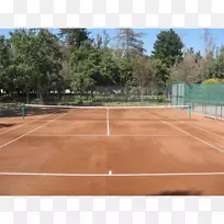 网球中心田径场地粘土球场网球