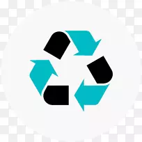 垃圾回收符号垃圾桶和废纸篮回收垃圾桶减少废物