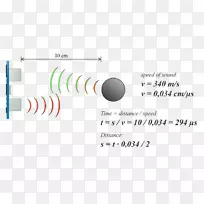 超声波换能器近距离传感器超声波测量距离