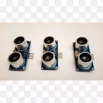 近距离传感器超声波机器人RobotPark测量距离