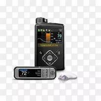 微型医学范式胰岛素泵药物血糖监测持续血糖监测仪-胰岛素