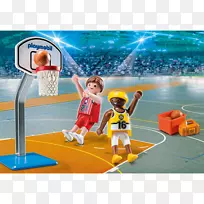 Amazon.com Playmobil玩具篮球携带-玩具