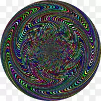 RGB彩色模型螺旋计算机图标旋风分离器