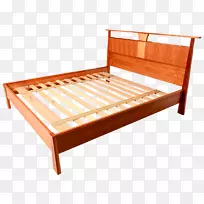 床架木染色硬木花园家具.木材
