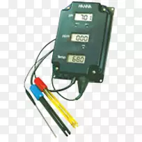 pH计总溶解固体TDS仪表汉纳仪器电导计剪刀式磁带测量