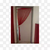 窗帘和窗帘栏杆，门窗覆盖.Rdeau胭脂