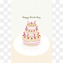 生日蛋糕装饰-生日蛋糕贺卡