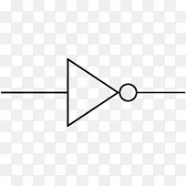 电源逆变器逻辑门电子接线图.符号