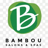 美容院标志bambou沙龙蓝泉bambou沙龙&水疗中心OP-指甲沙龙标志