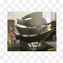 城市艺术雕塑不锈钢作品-清洁城市