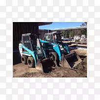 拖拉机土机推土机树墙建筑特点