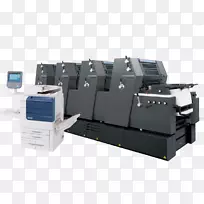 胶印印刷机广告.打印机