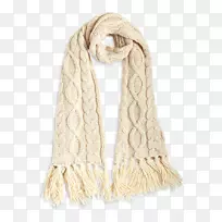 米色围巾-女性围巾