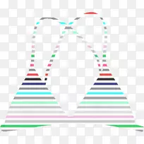 线点三角形剪贴画-夏季冒险
