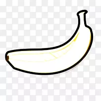 香蕉果Musa×Paradisiaca着色书剪贴画-香蕉