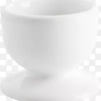 咖啡杯塑料白花瓶