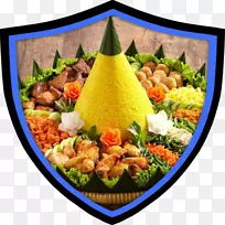 Tumpeng nasi Kuning nasi Uduk bento自助餐