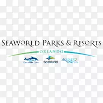 标志品牌海洋世界公园和娱乐字体设计