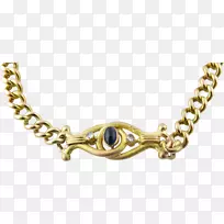 项链，手镯，耳环，金饰和吊坠.项链