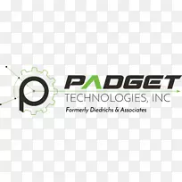 Padget技术公司标志品牌密尔沃基-PTI标志