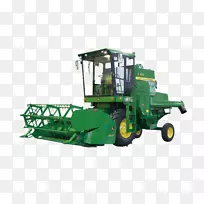 重型机械约翰迪尔联合收割机农用谷物拖拉机