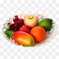 素食菜肴水果食品盘子蔬菜水果盘