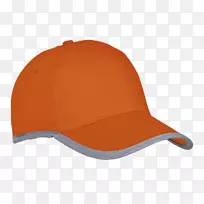 棒球帽高能见度服装安全橙色个人防护装备棒球帽