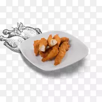 炸薯条鱼手指食谱04574-鸡条