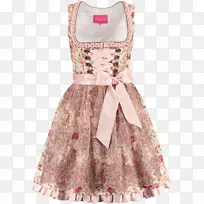 粉红鸡尾酒裙