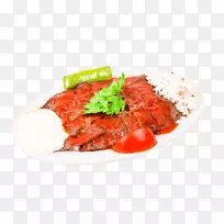 烤牛肉，烤肉串，塞佩蒂卡巴乔食品-沙玛