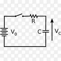 RC电路电容器串联并联电路时间常数电子开关