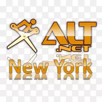纽约ALT高中博客电脑软件拯救我自己徽标-人