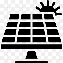 太阳能电池板太阳能可再生能源太阳能