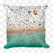 邦迪海滩抛枕头垫模型枕头