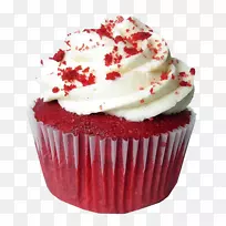 红天鹅绒蛋糕糖霜蛋糕-红色天鹅绒蛋糕生日蛋糕