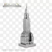 克莱斯勒建筑塑料模型30洛克菲勒广场亚马逊-大楼