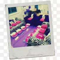 蛋糕装饰粉红m纺织品蛋糕