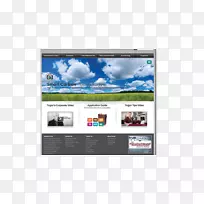 广告代理电脑显示器广告网页设计网页横幅广告海报