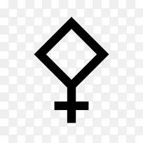 帕拉斯占星术符号性别符号天文符号