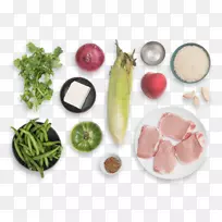 萨尔萨素食料理叶菜猪排食谱-超市猪肉片